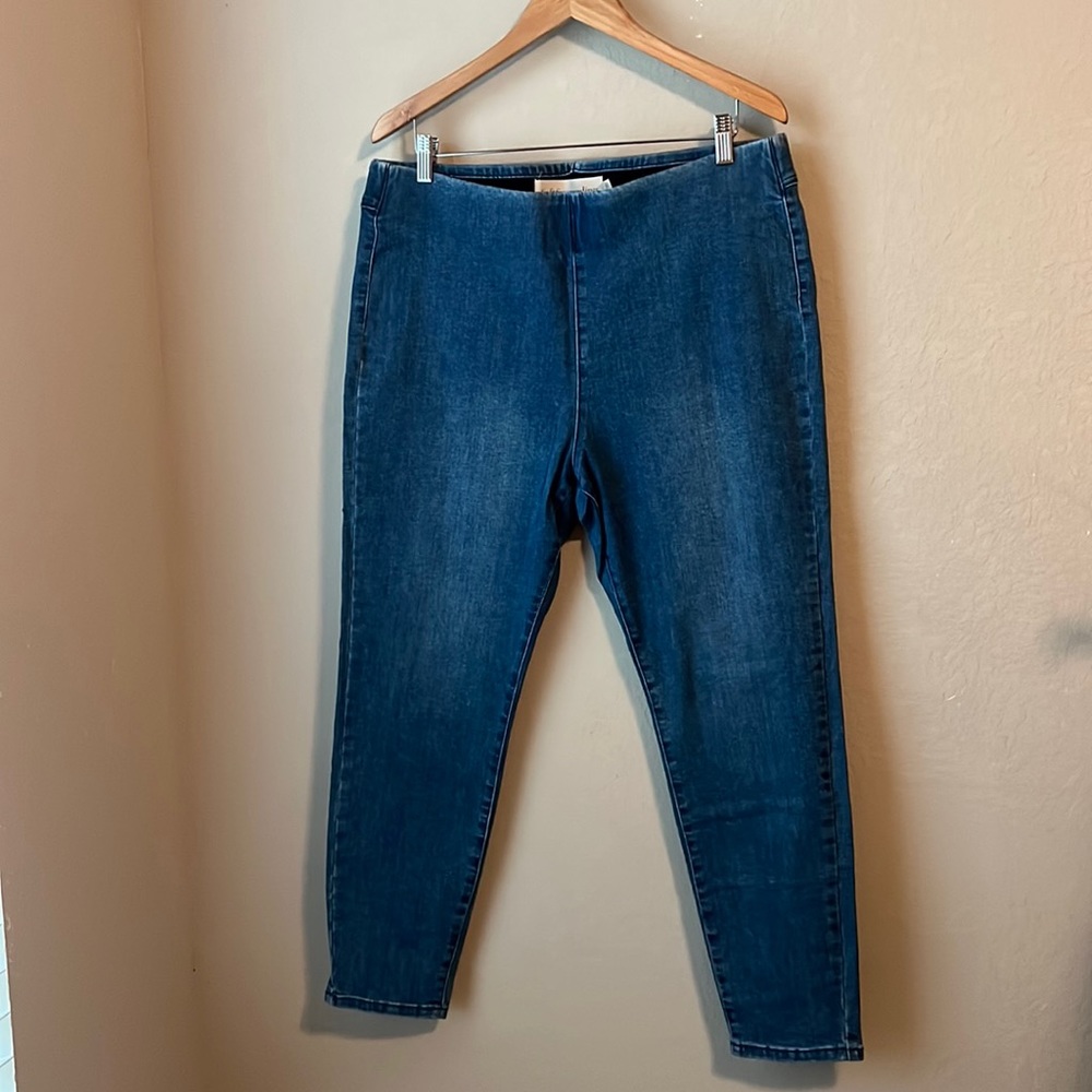 Soft Surroundings Pull on Slimming Leggings Sz XL